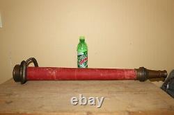 Vintage Elkhart Brass Mfg. Co. Fire Department 37 Hose Nozzle No. 2111 11-64