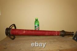 Vintage Elkhart Brass Mfg. Co. Fire Department 37 Hose Nozzle No. 2111 11-64