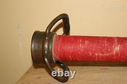 Vintage Elkhart Brass Mfg. Co. Fire Department 37 Hose Nozzle No. 2111 11-64