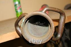 Vintage Elkhart Brass Mfg. Co. Fire Department 37 Hose Nozzle No. 2111 11-64