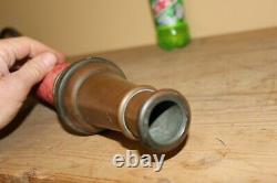 Vintage Elkhart Brass Mfg. Co. Fire Department 37 Hose Nozzle No. 2111 11-64
