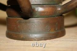 Vintage Elkhart Brass Mfg. Co. Fire Department 37 Hose Nozzle No. 2111 11-64