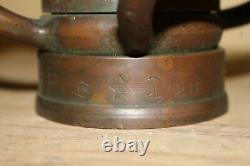Vintage Elkhart Brass Mfg. Co. Fire Department 37 Hose Nozzle No. 2111 11-64