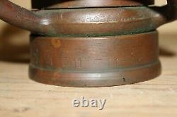 Vintage Elkhart Brass Mfg. Co. Fire Department 37 Hose Nozzle No. 2111 11-64