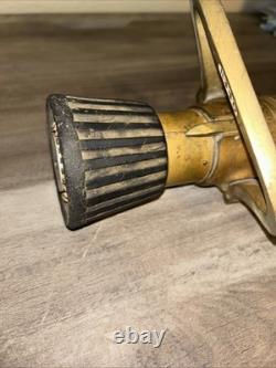 Vintage Elkhart Fire Hose Nozzle L200S0S