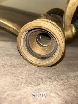 Vintage Elkhart Fire Hose Nozzle L200S0S
