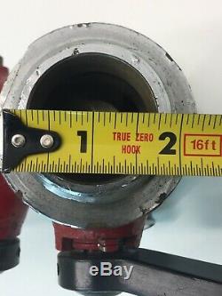 Vintage Elkhart Fire Hydrant Hose Splitter -(2)-1 1/2 Hoses