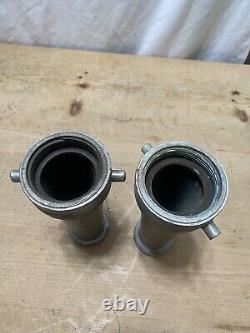 Vintage Elkhart Hydrant Fire Truck Monitor Cannon with Nozzle Firefighting