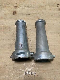 Vintage Elkhart Hydrant Fire Truck Monitor Cannon with Nozzle Firefighting
