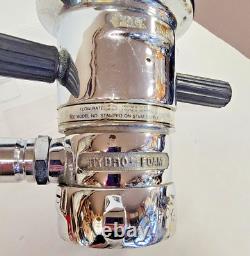 Vintage Elkharts Brass MFG Fog Nozzle Hydro Foam HF-350 2.5 Fire House Salvage