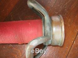 Vintage Eureka Fire Hose Co 30 Inch Nozzle (water Cannon)