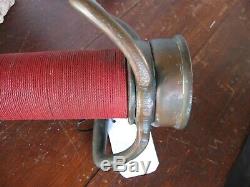 Vintage Eureka Fire Hose Co 30 Inch Nozzle (water Cannon)