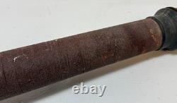 Vintage Eureka Fire Hose Co Underwriters Playpipe Nozzle 32 Brass Cord Wrapped