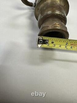 Vintage Eureka Fire Hose MFG Co. Brass Fire Hose Nozzle