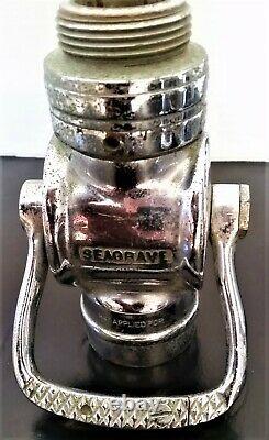Vintage Fire Department Seagrave FIRE HOSE NOZZLE Full 20 Marked UAFD
