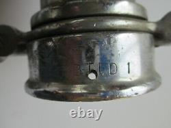 Vintage Fire Hose Nozzle Double Handle Elkhart Brass MFG Co. CHIEF 3 pc C16