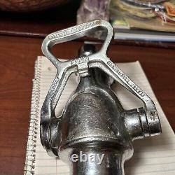 Vintage Fire Hose Nozzle Water Fog -Rockwood Sprinkler Co