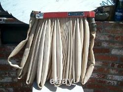 Vintage Fire Hose With Wall Mount Sierra Fire Equipment 75