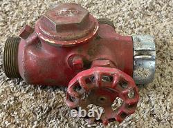 Vintage Fire Hydrant Splitter Valve Hose Water Thief PMS Co Seattle PA-271 2