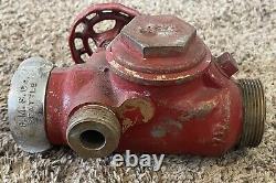 Vintage Fire Hydrant Splitter Valve Hose Water Thief PMS Co Seattle PA-271 2