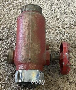 Vintage Fire Hydrant Splitter Valve Hose Water Thief PMS Co Seattle PA-271 2