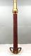 Vintage Fire Nozzle Cord Wrapped Brass Playpipe Swivel Handle 30 In