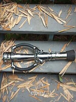 Vintage Fire Nozzle Elkhart With Tip Two Handed Pump Playpipe