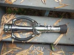 Vintage Fire Nozzle Elkhart With Tip Two Handed Pump Playpipe