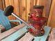 Vintage Fire Truck Water Hose Brass Valve (van Pelt) Fire Fighter