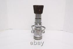 Vintage Firefighter Fire Hose Nozzle Elkhart Brass Mfg Co