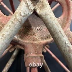Vintage Fireman's SECO Manufacturing Co. Fire Hose Reel 1000 1012 Detroit Mi