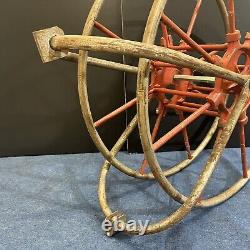 Vintage Fireman's SECO Manufacturing Co. Fire Hose Reel 1000 1012 Detroit Mi