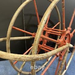 Vintage Fireman's SECO Manufacturing Co. Fire Hose Reel 1000 1012 Detroit Mi