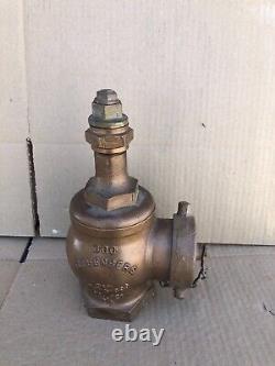 Vintage Greenberg 300 2-1/2 Fire Hydrant Valve #121