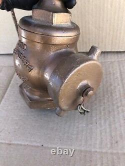 Vintage Greenberg 300 2-1/2 Fire Hydrant Valve #121