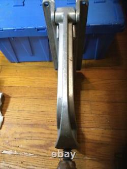 Vintage Hebert Fire Hose Clamp Up To 6 Aluminum Frame Steel Screw PLEASE READ