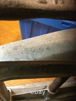 Vintage Hebert Fire Hose Clamp Up To 6 Aluminum Frame Steel Screw PLEASE READ