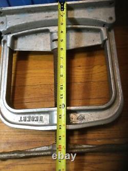 Vintage Hebert Fire Hose Clamp Up To 6 Aluminum Frame Steel Screw PLEASE READ