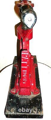 Vintage Hebert Fire Hose Screw Down Clamp With Quick Release On One Side