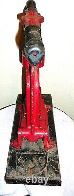 Vintage Hebert Fire Hose Screw Down Clamp With Quick Release On One Side