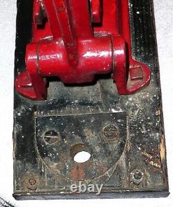 Vintage Hebert Fire Hose Screw Down Clamp With Quick Release On One Side