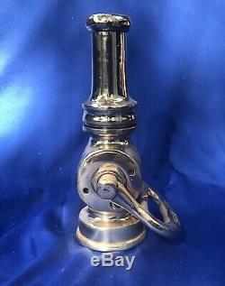 Vintage Highly Polished Colt Fire Nozzle Pat. 1917