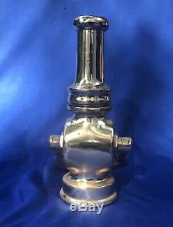 Vintage Highly Polished Colt Fire Nozzle Pat. 1917