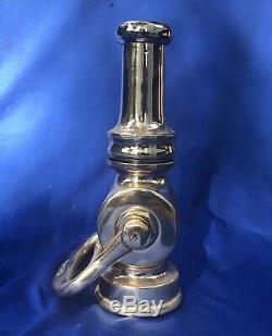 Vintage Highly Polished Colt Fire Nozzle Pat. 1917