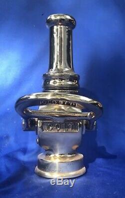 Vintage Highly Polished Colt Fire Nozzle Pat. 1917