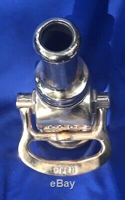 Vintage Highly Polished Colt Fire Nozzle Pat. 1917