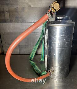 Vintage Indian Fire Pump D. B. Smith & Co. Utica NY Firefighter Equipment. ID #1
