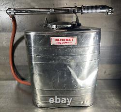 Vintage Indian Fire Pump D. B. Smith & Co. Utica NY Firefighter Equipment. ID #2