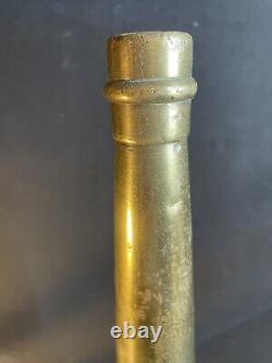 Vintage James Boyd & Bro Philadelphia Brass Fire Hose Nozzle 13.5