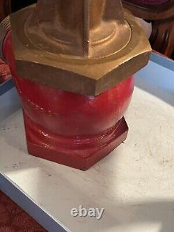 Vintage James Jones? 12 Fire Hydrant Firefighters Hose Connector 4 & 2 1/2